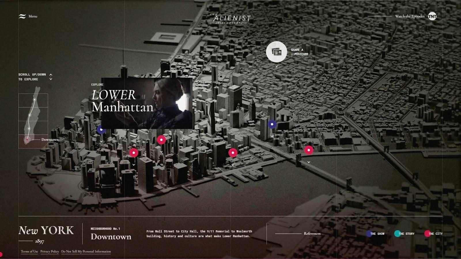 The Alienist: Angel of Darkness Site — 1
