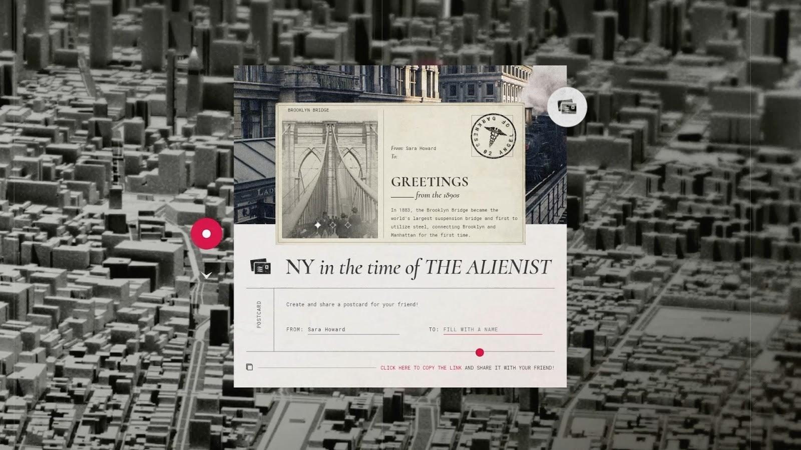 The Alienist: Angel of Darkness Site — 3