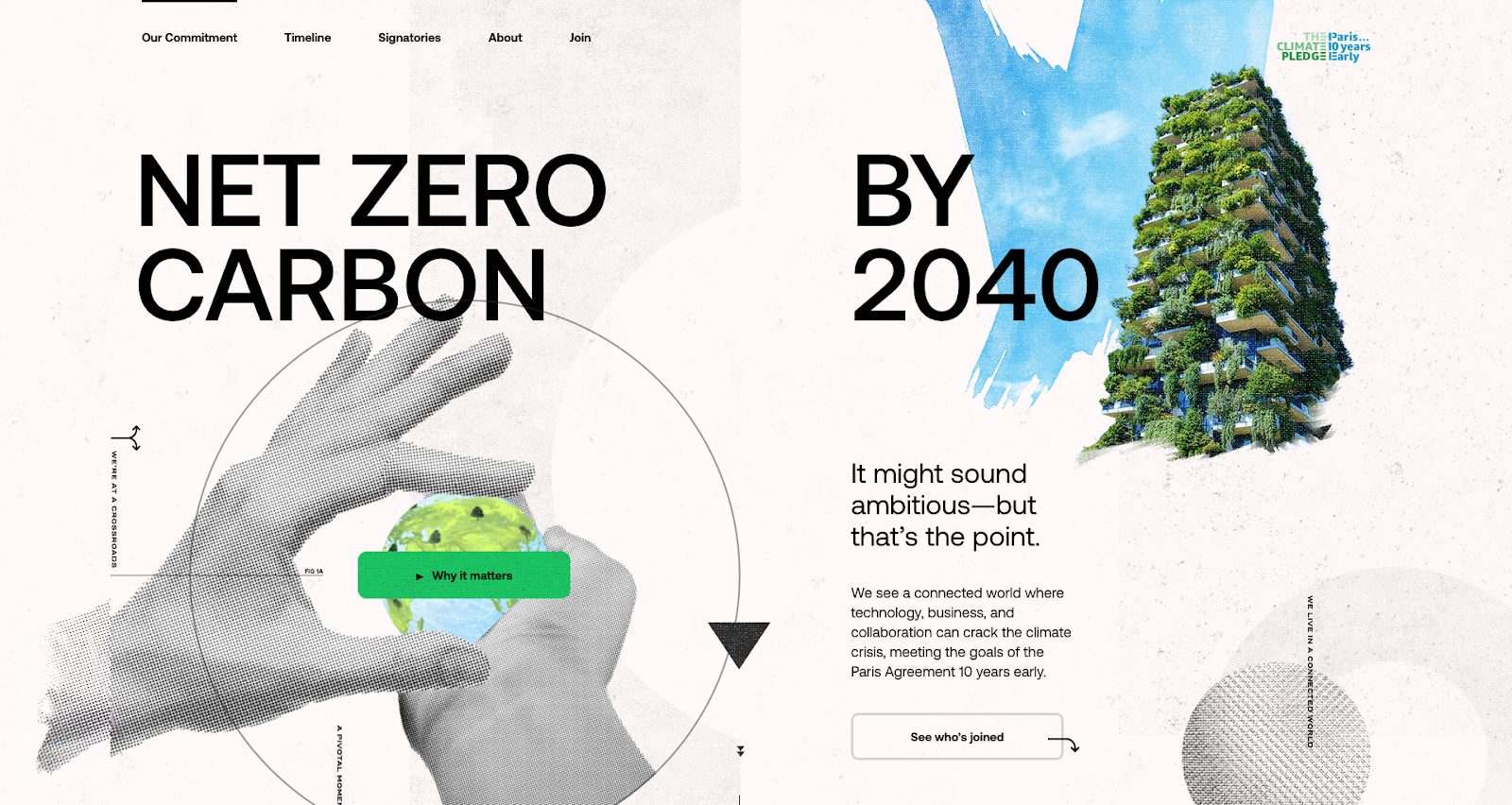 The Climate Pledge: Website & Animations — 4